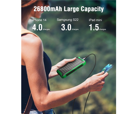 Solar power bank